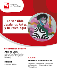 Lanzamiento del libro &ldquo;Lo Sensible desde las Artes y la Psicolog&iacute;a&rdquo;